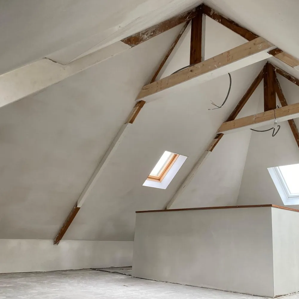 Sausklaar stucwerk voorbeeld